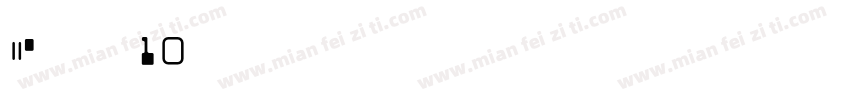 CMTT10 Regular字体转换